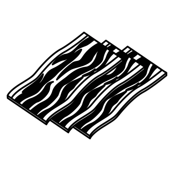 taze pastırma izole simgesi