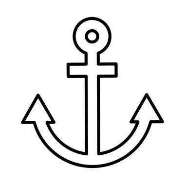 çapa gemi deniz simgesi