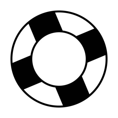 hayat koruma float izole simgesi