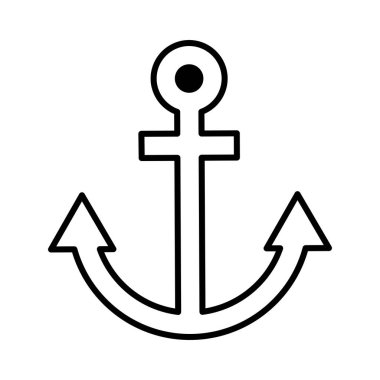 çapa gemi deniz simgesi