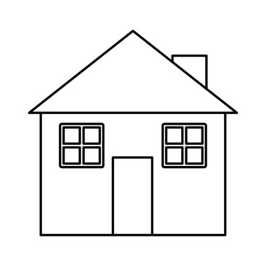 ev dış cephe izole simgesi