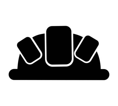 kask baş koruma simgesi