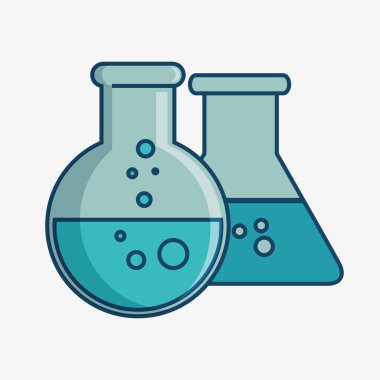 tüp testi izole simgesi