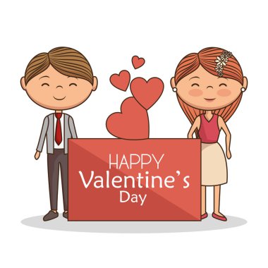 güzel çift Sevgililer günü