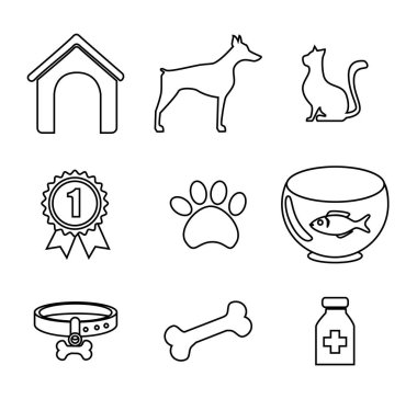 evde beslenen hayvan dükkan Merkez kutsal kişilerin resmi