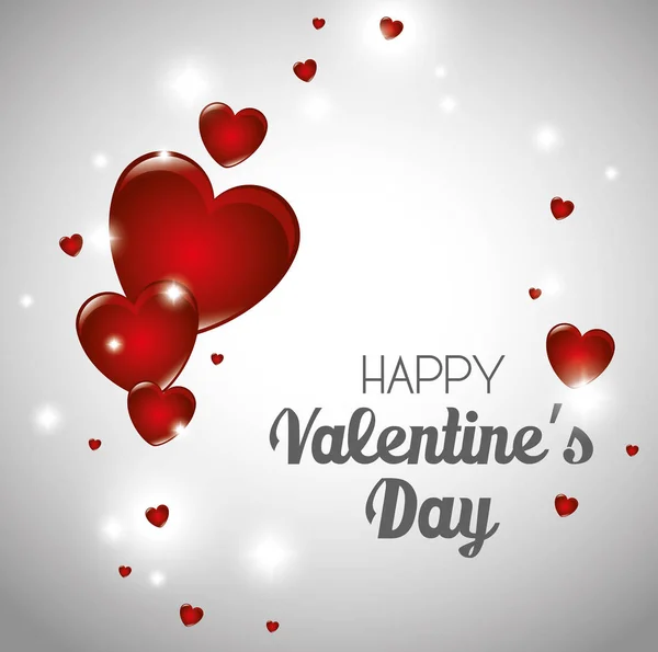 Biglietto di auguri per San Valentino — Vettoriale Stock