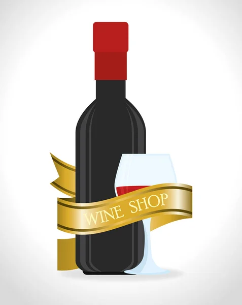 A melhor coleção de vinhos —  Vetores de Stock