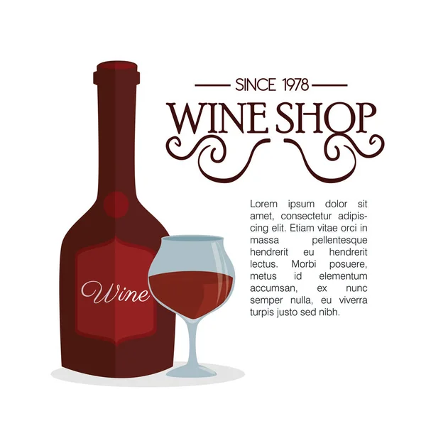 A melhor coleção de vinhos —  Vetores de Stock