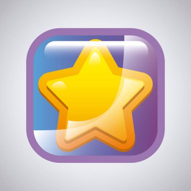 sarı yıldız simgesi