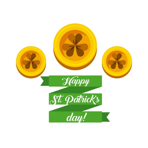 Santo Patricks Day Design — Vettoriale Stock