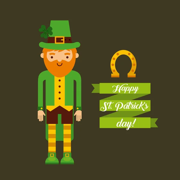 Saint Patricks Day design — Stock Vector