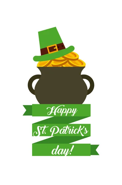 Saint patricks dia design — Vetor de Stock