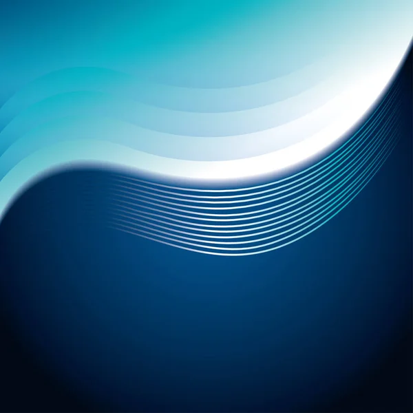Vague eau fond icône — Image vectorielle