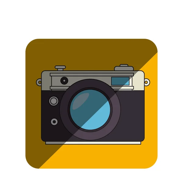 Cámara fotográfica estilo retro — Vector de stock