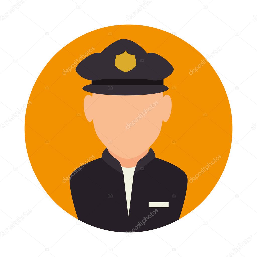 police avatar character icon