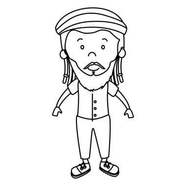 Jamaika adam karakter simgesi