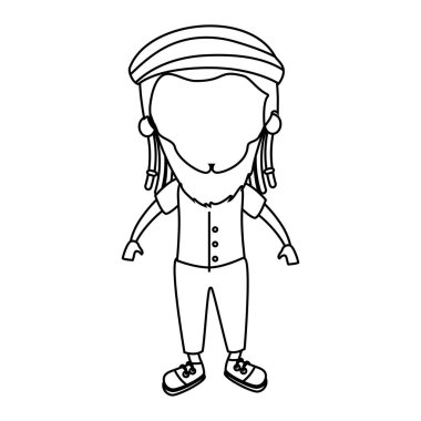 Jamaika adam karakter simgesi