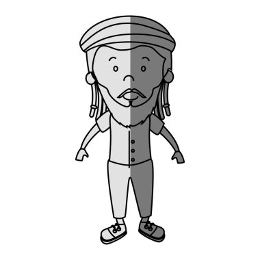 Jamaika adam karakter simgesi