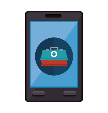 gezici sağlık teknoloji simgesi