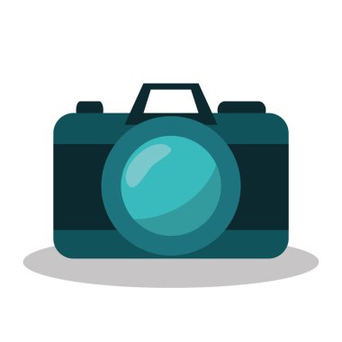 kamera fotoğraf izole simgesi