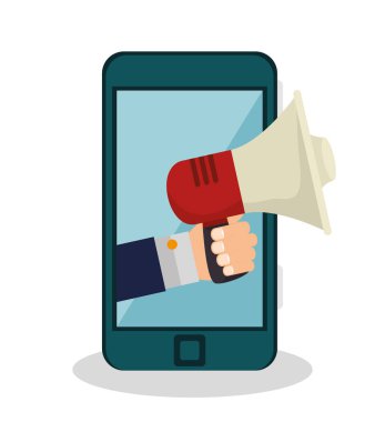 dijital pazarlama e-ticaret simgesi