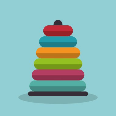 blok oyuncaklar izole simgesi