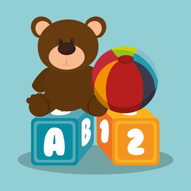 set bebek oyuncak simgesi