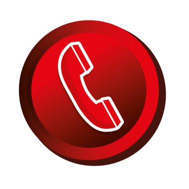 telefon hizmeti düğme simgesi