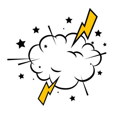 komik pop sanat patlama