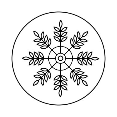 mutlu neşeli Noel kar tanesi kartı