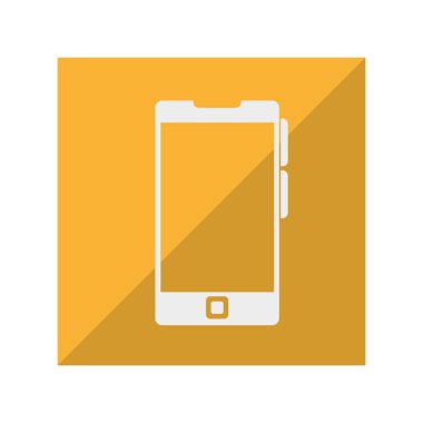 Smartphone teknoloji izole simgesi