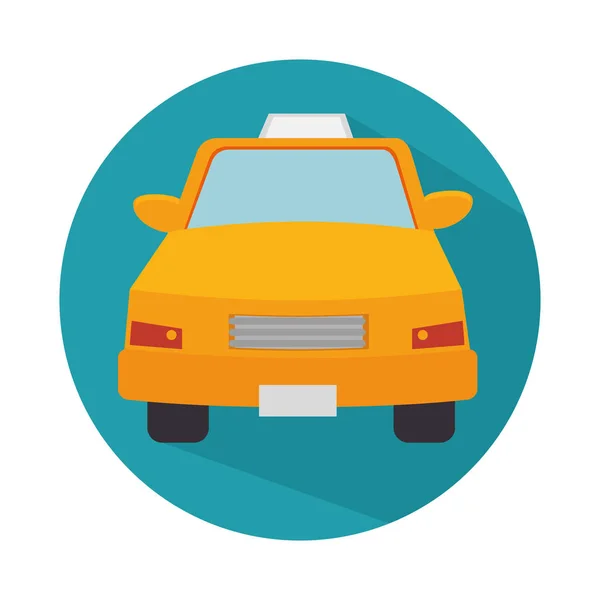 Taxi service offentliga ikonen — Stock vektor