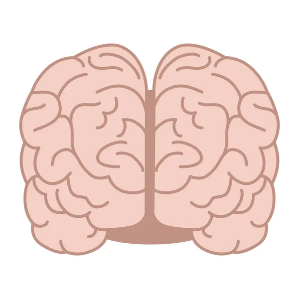 Ícone isolado de ataque cerebral —  Vetores de Stock