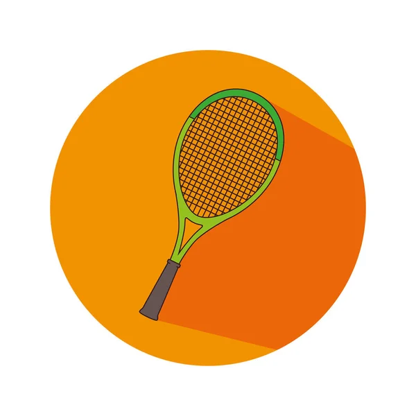 网球运动球拍标志 — 图库矢量图片