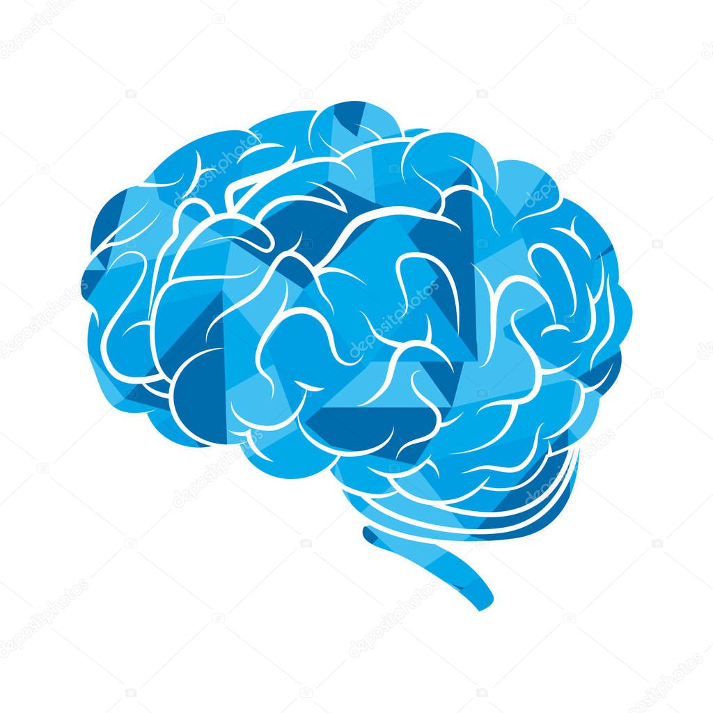 brain storming isolated icon