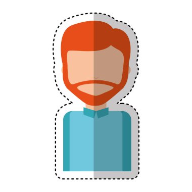 işadamı avatar karakter simgesi