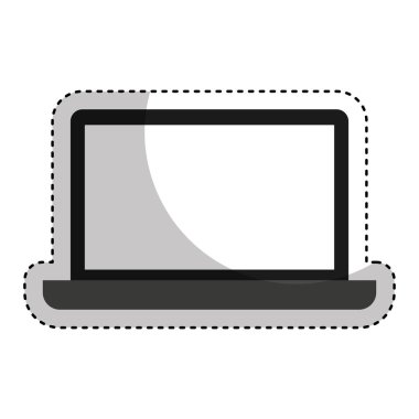 dizüstü bilgisayar izole kutsal kişilerin resmi