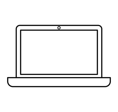 dizüstü bilgisayar izole kutsal kişilerin resmi