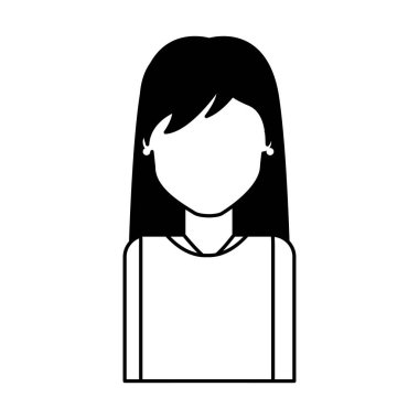 genç kadın avatar karakter