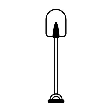 Kürek bahçe aracı simgesi