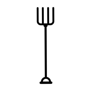 tırmık bahçe aracı simgesi