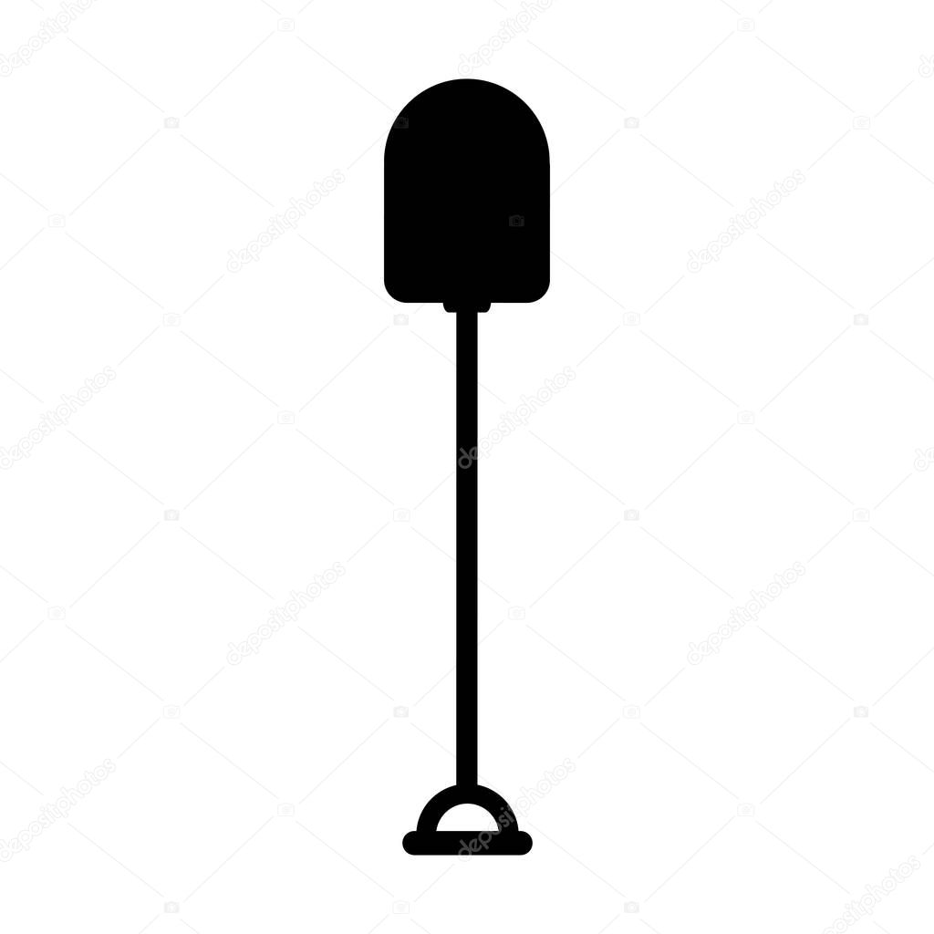 Shovel gardening tool icon