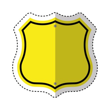 rota kalkan trafik işareti bilgi simgesi