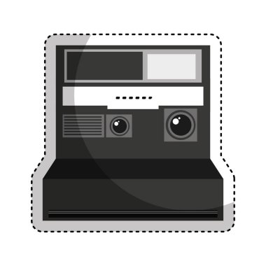 Retro fotoğraf kamera simgesi