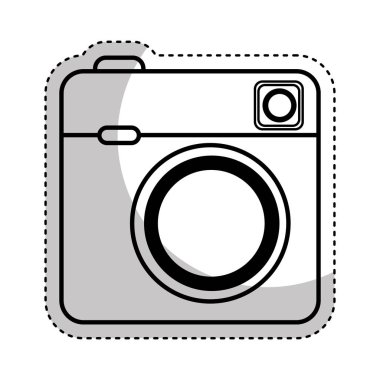 Retro fotoğraf kamera simgesi