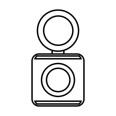 Retro fotoğraf kamera simgesi