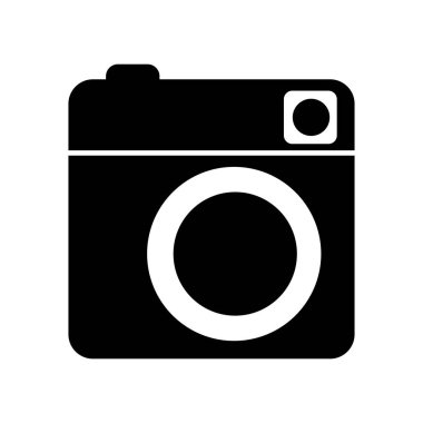 Retro fotoğraf kamera simgesi