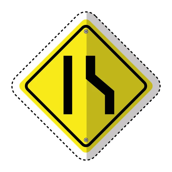 Trafiksignal informationsikonen — Stock vektor