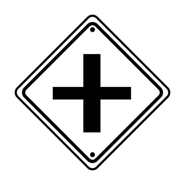 Verkehrszeichensymbol — Stockvektor