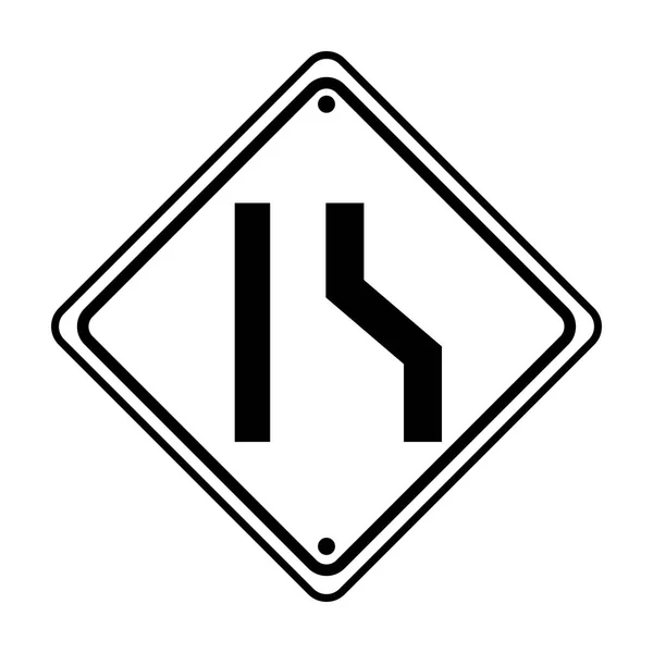 Icona delle informazioni del segnale stradale — Vettoriale Stock